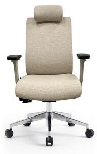 JAN NOWAK Sedia da ufficio ergonomica in beige chiaro VECTOR