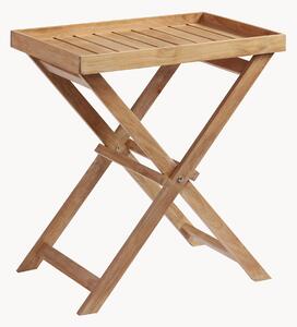 Tavolino pieghevole in legno di teak Tray