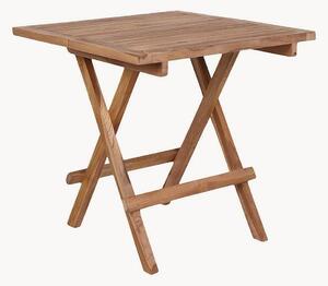 Tavolino outdoor pieghevole in legno di teak Talisa