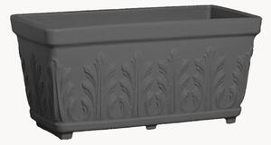 Portavaso da esterno Cassetta Fogliata, alt. 30 cm