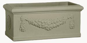 Portavaso da esterno Rettangolo Festonato, alt. 30 cm