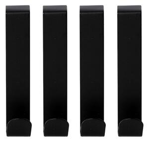 Set di ganci da appendere color nero opaco in metallo 4 pz Fixeo – douceur d'intérieur