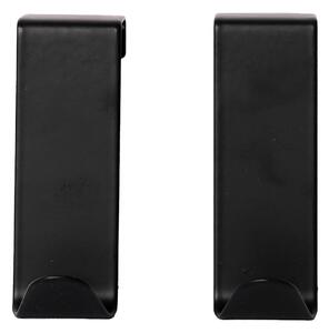Set di ganci da appendere color nero opaco in metallo 2 pz Fixeo – douceur d'intérieur