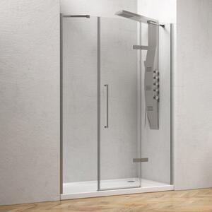 Porta doccia battente 150 cm con 2 laterali fissi | KT6000 - KAMALU