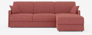 Evans Divano letto angolare con penisola contenitore - design compatto