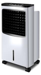 Costway Condizionatore a evaporazione con ventilatore, Condizionatore con 3 modalità 3 velocità e auto oscillazione orizzontale