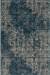 Tappeto verde scuro in lana 80x120 cm Melania – Agnella