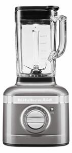 KITCHENAID Frullatore da Tavolo con Bicchiere Capacit 1,4 L Potenza 1200 W 5 Velocit Tritaghiaccio colore Argento - Blender K400