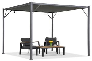 Pergola da terrazzo Malaga antracite 3x3m Garden Point
