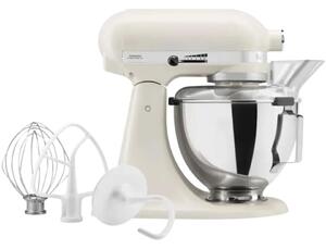 KITCHENAID Impastatrice Planetaria Multifunzione Capacit 4,3 Litri Potenza 300 Watt 10 Velocit con Avvio Soft colore Bianco Porcellana - Classic 