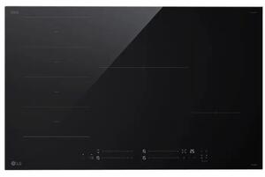 Lg Piano Cottura a Induzione 4 Fuochi Larghezza 80 cm in Vetroceramica colore Nero - CCI7Z3035BA