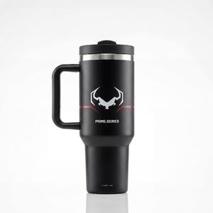 Tazza termica con manico nero Diablo Burned Black