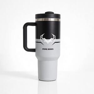 Tazza termica con manico grigia Diablo Nightwolf Moon