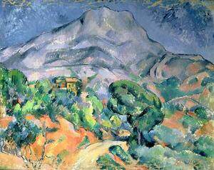 Riproduzione Mont Sainte-Victoire 1900, Cezanne, Paul