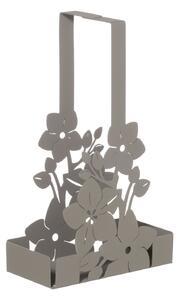 Arti e Mestieri Porta bicchieri floreale con decorazione floreale Fior di Loto Metallo Fango