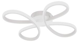 Lampada da soffitto a LED FLY 22W 4000K 2600lm, metallo bianco, dimensioni: 7x40x40 cm, IP20, Trio