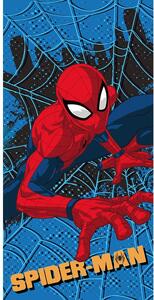 Asciugamano per bambini rosso/blu in microfibra 70x140 cm Spider-man – Jerry Fabrics