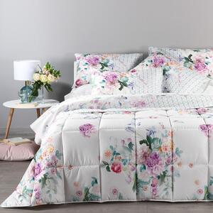 Trapunta In Cotone Italian Fashion Matrimoniale Caleffi Floreale Caleffi