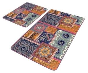 Set di tappetini per il bagno in velluto 2 pz 60x100 cm – Mila Home