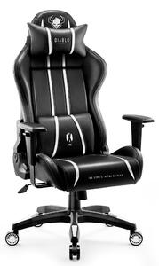 Sedia da gaming Diablo X-One 2.0 King Size: Nero-Bianco