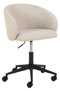 Sedia da ufficio beige Eleanor – Actona