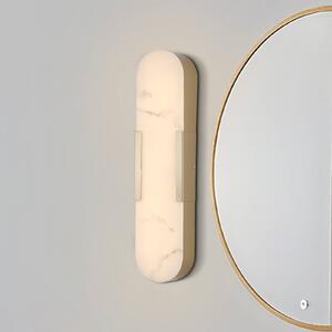 Searchlight Applique da parete Opaline, dimmerabile, Ottone / Oro, Bagno, Metallo, Applique