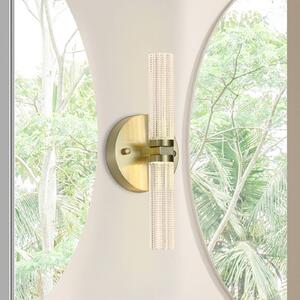 Searchlight Applique da parete Aberdeen, dimmerabile, Ottone / Oro, Bagno, Metallo, Applique