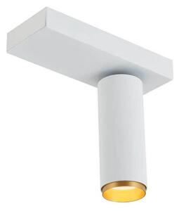 LOOM DESIGN Faretto da soffitto LED X-Beam, 1 luce, bianco dimmerabile, Bianco / Opale, Soggiorno / Sala da pranzo, Alluminio, Moderno