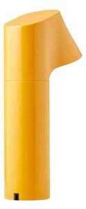 LOOM DESIGN LOOMG lampada da tavolo LED ricaricabile Willow, gialla, alluminio, IP54 dimmerabile, Giallo / Arancione, Alluminio, Moderno
