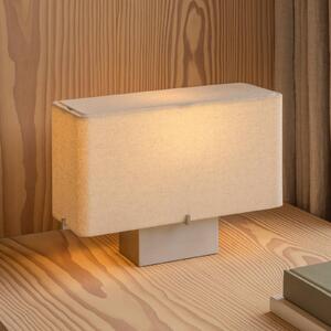 Audo Copenhagen Lampada da tavolo di design Nonna, Crema / Ambra, Soggiorno / Sala da pranzo, Tessuto / Stoffa / Seta, Design, Lampada da tavolo