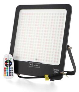 Faro proiettore Led Napoli Plus 200W Nero da esterno IP65 RGB M LEDME