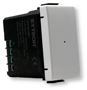 Deviatore unipolare Smart Tuya Wi-Fi bianco compatibile anche con BTicino Matix