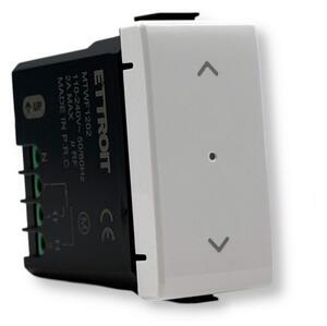Doppio Pulsante con frecce Smart Tuya Wi-Fi bianco compatibile anche con BTicino Matix