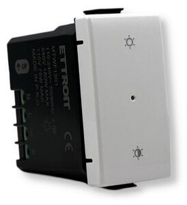 Interruttore Dimmer Smart Tuya Wi-Fi bianco compatibile anche con BTicino Matix