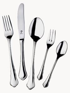 Set di 70 posate in acciaio inox lucido Chippendale, 12 persone