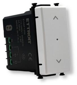 Doppio Pulsante con frecce Smart Tuya Wi-Fi bianco compatibile anche con Vimar Plana