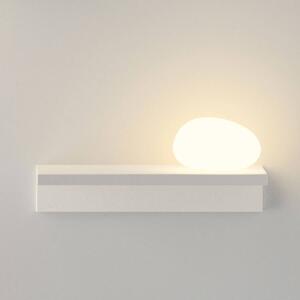 Vibia Applique da parete a LED Suite, Bianco / Opale, Soggiorno / Sala da pranzo, Plastica, Design, Applique a LED