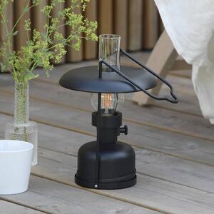 Markslöjd Lampada da tavolo a LED Fanos, dimmerabile, Nero, Soggiorno / Sala da pranzo, Metallo, Antico, Lampada da tavolo LED
