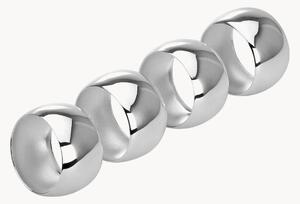 Set di 4 portatovaglioli placcati in argento Kaiser