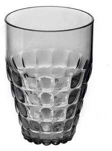 Guzzini Bicchieri per acqua alti Set 6pz Tiffany PMMA,Plastica Grigio