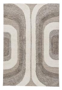 Tappeto grigio/beige in misto lana 170x240 cm Moro – WOOOD