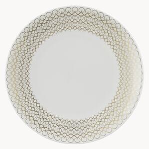 Set di 6 piatti da dessert in Bone China Jade