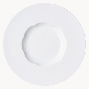 Set di 6 piatti fondi in porcellana Sonetto