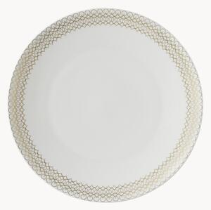 Set di 6 piatti piani in Bone China Jade