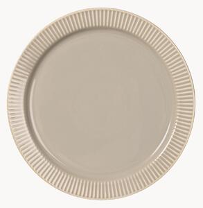 Set di 6 piatti da dessert in New Bone China Inka
