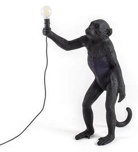 LAMPADA MONKEY LAMP STANDING OUTDOOR 14920 SELETTI BLACK