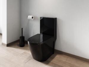 WC da appoggio Nero brillante in Ceramica - NAGILAM