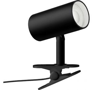Immax NEO 08291L - Lampada a morsetto PUNTO 1xGU10/9W/230V nera