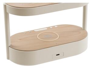 Immax NEO 09111L - Lampada da tavolo LED dimmerabile con sveglia e dock di ricarica TRIPLE DOCK LED/1,5W/5V