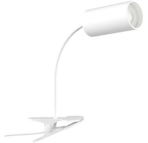 Immax NEO 08294L - Lampada flessibile con clip PUNTO 1xGU10/9W/230V bianca